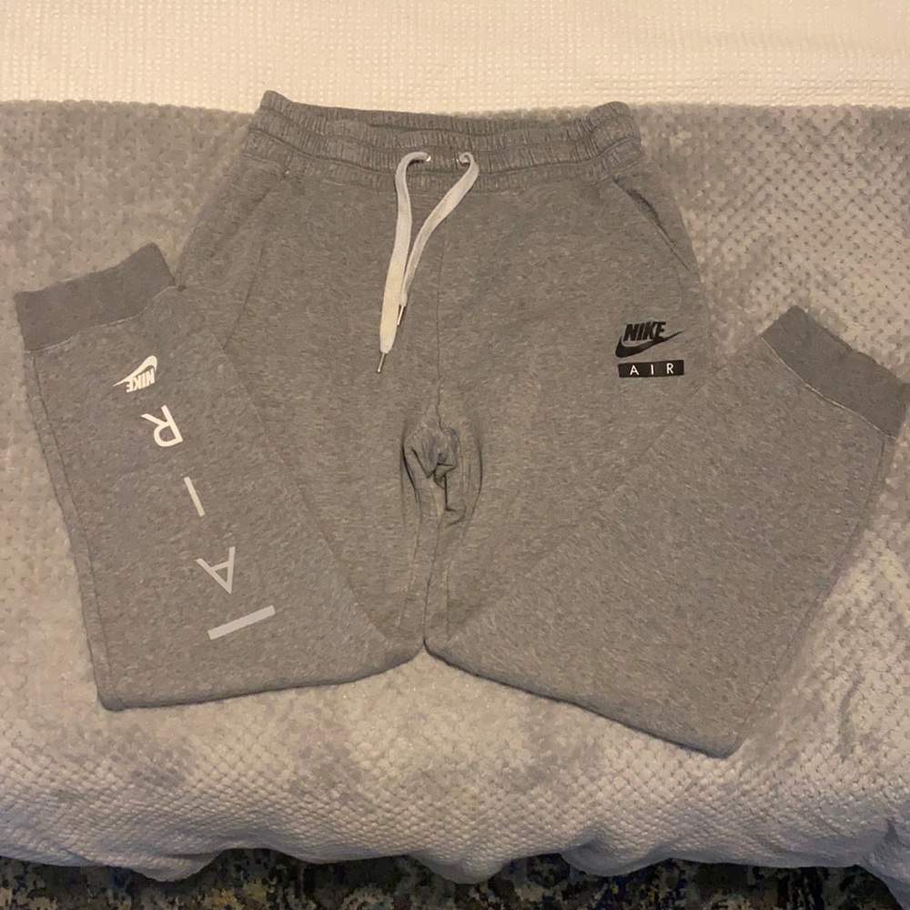 Gray Nike Air Sweatpants